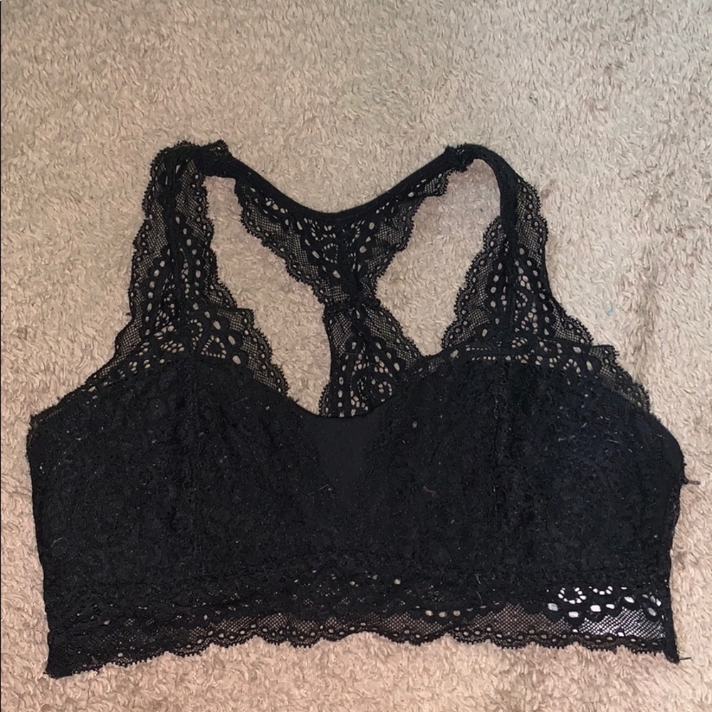 aeropostale black bralette
